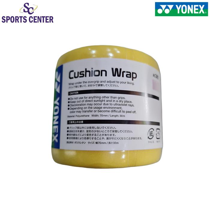 Gambar New Grip Cushion Wrap Yonex AC381 / AC 381 - Kuning dari Sports Center undefined Tokopedia