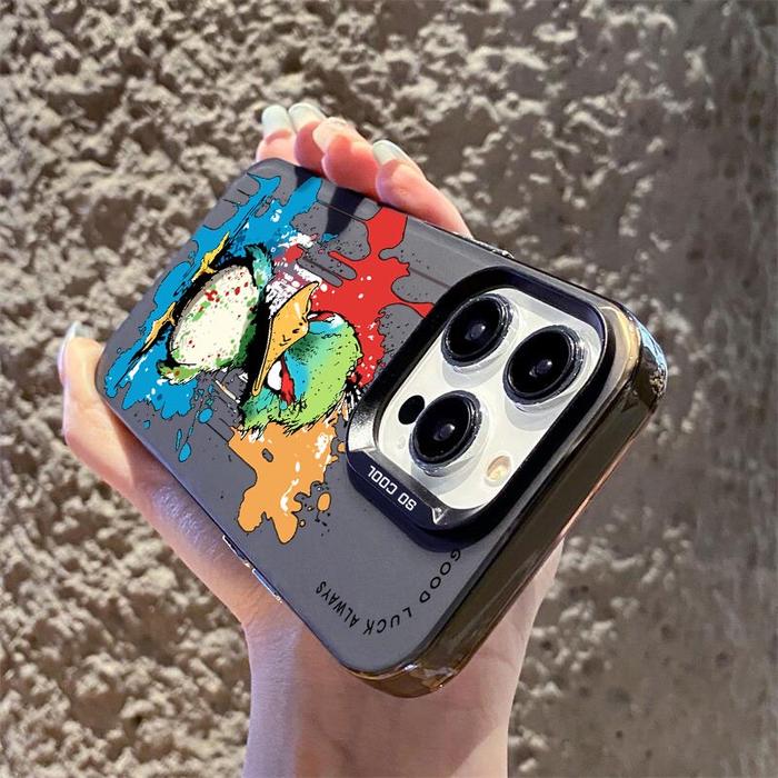 Gambar CASING CASE IPHONE 15 14 13 12 11 XXS XR 7 8 PLUS + PRO MAX - Duck, 12/Pro/ProMax - Hitam, 14/Pro/ProMax dari Joyfullycase undefined Tokopedia