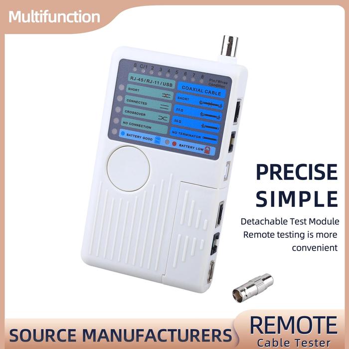 Gambar KELUSHI Remote Networking Tools 4 in 1 RJ11 RJ45 USB BNC LAN Net dari ReneWatt undefined Tokopedia