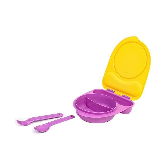 Gambar TUPPERWARE kiddos lunch box - unguTutupKuning dari agentupperware undefined Tokopedia