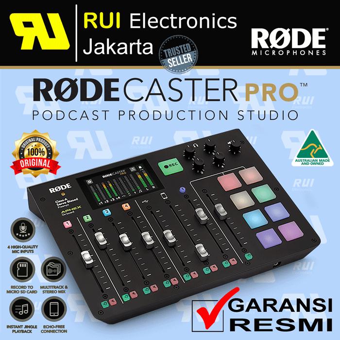 Gambar RODE Caster Pro Integrated Podcast Production Console - Caster Pro dari RUI Electronics Jakarta undefined Tokopedia