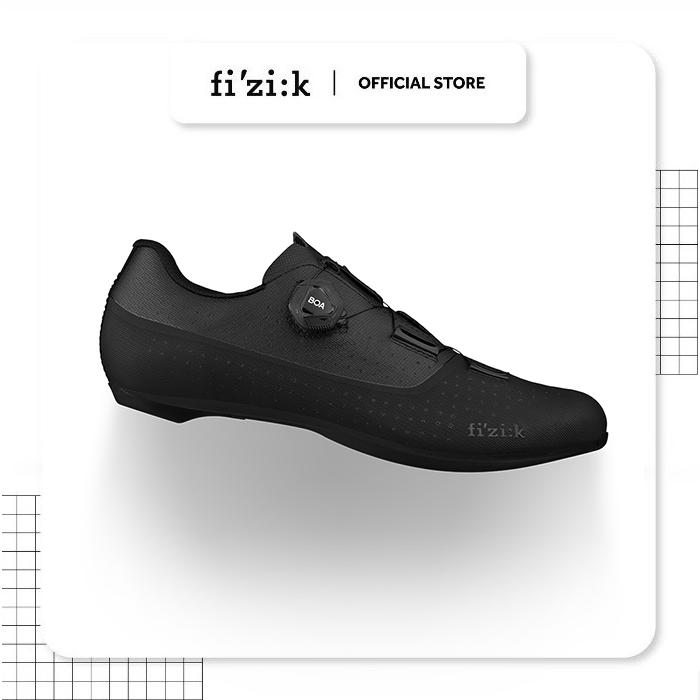 Sepatu Sepeda Road Bike Fizik Tempo Overcurve R4 Wide Shoes Black Black  37 - Main Image