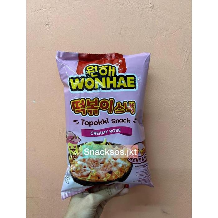Gambar MUJIGAE BY WONHAE TOPOKKI SNACK SWEET & SPICY / CREAMY ROSE- Makanan - SNACK CREAMY dari Hanasta55456 undefined Tokopedia