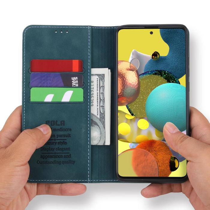 Gambar INFINIX HOT 40 PRO Leather Wallet Case Cover Dompet POLA - Green dari Batarastore19 undefined Tokopedia