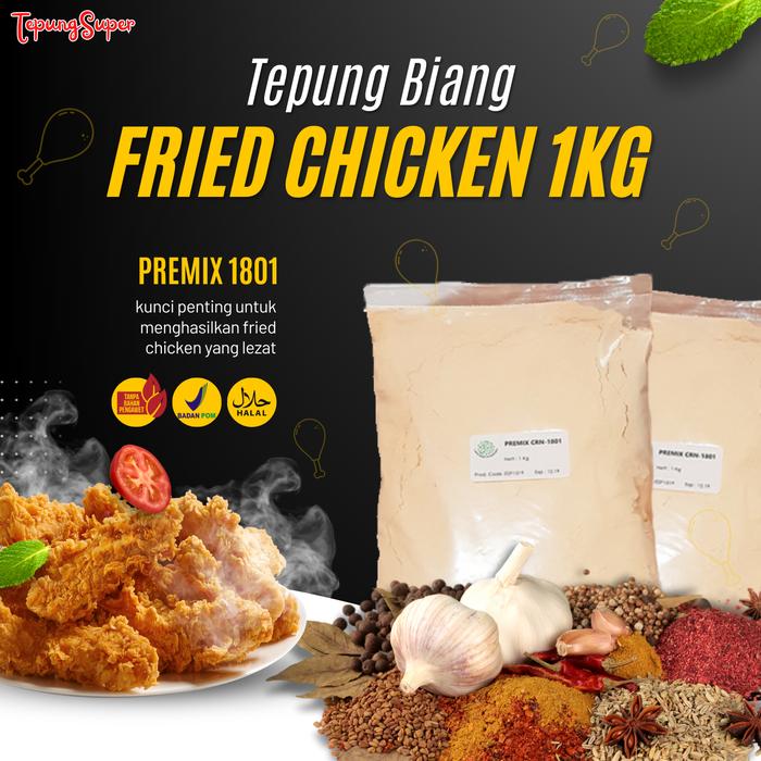 Gambar Tepung biang fried chicken/CRN 1801/Tepung Super/Rasanya Mantap sekali dari TEPUNG SUPER undefined Tokopedia
