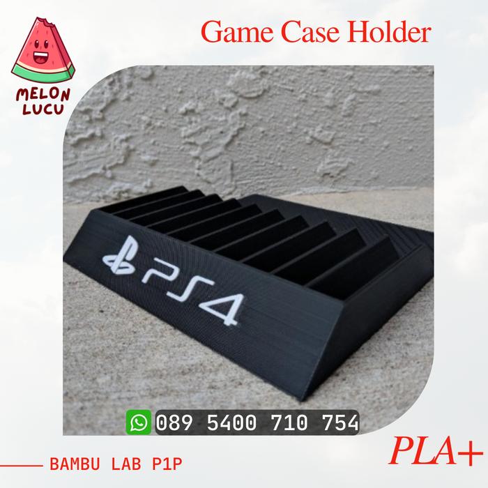 PS4 PS3 Playstation Game Case Casing Holder Stand Display Murah PS PS  PS4, Hitam di Melonlucu Tokopedia