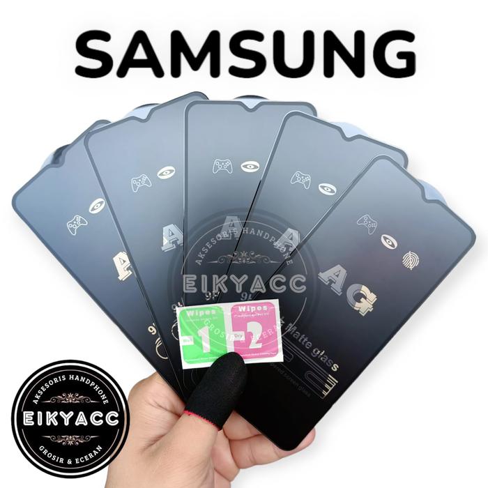 Gambar Tempered GLASS matte FULL Samsung M21 M11 M02 M02S M30 - Sam M11 dari EikyAcc undefined Tokopedia