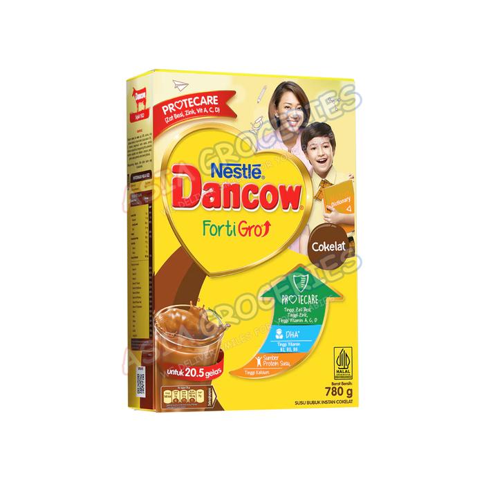 Gambar NESTLE DANCOW FORTIGRO COKLAT 780 G SUSU PERTUMBUHAN ANAK dari Asia Grocery undefined Tokopedia