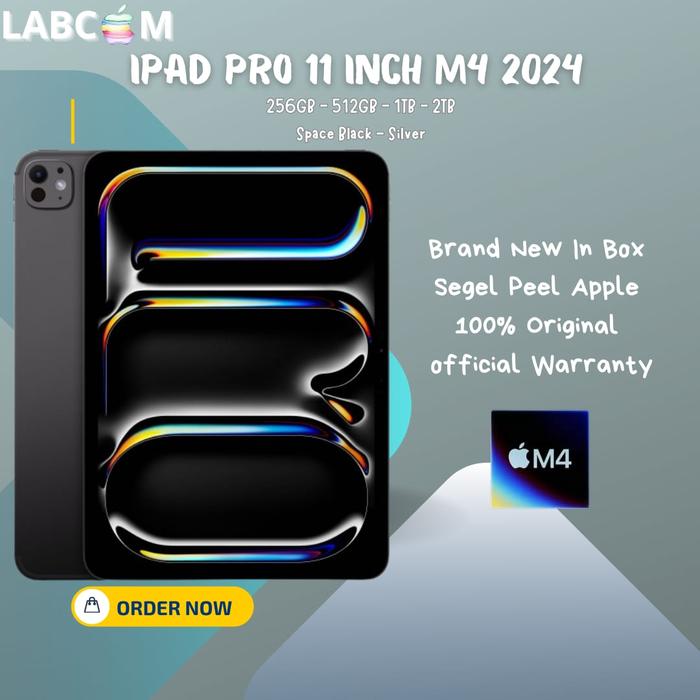 Jual Apple iPad Pro M4 11 Inch 2024 2TB 1TB 512GB 256GB 5th Gen