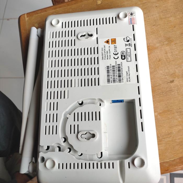 Gambar GPON ONT ZTE ZXHN F609 V1 dari AMIEN NET undefined 4 Tokopedia