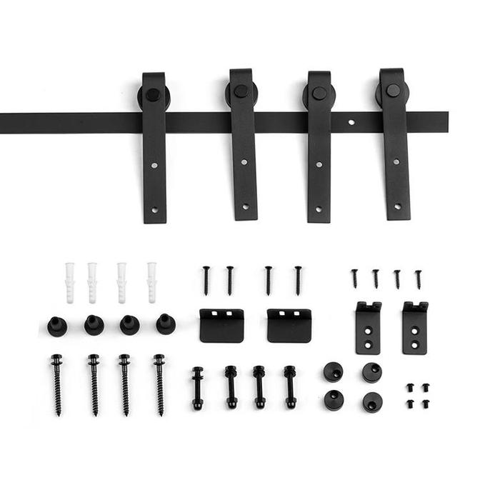 Gambar Hotsale Bypass Sliding Rail Door Hardware 6.6 Feet Rail Hanging Sing dari CarToys37 undefined Tokopedia