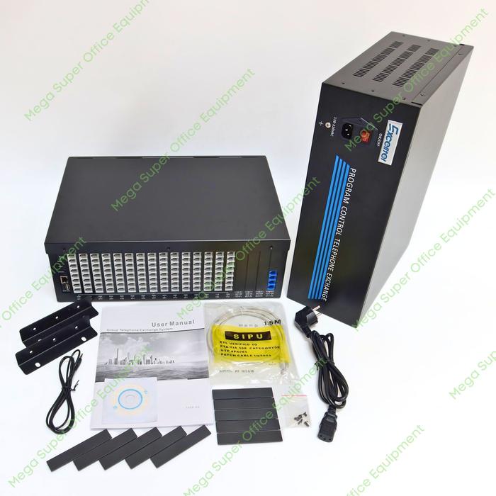 Gambar Excelltel PABX TP152 PABX Excelltel TP-152 PABX Telephone System Hotel PABX TP152 - 4 CO 120 EXT dari Mega Super Office Equipment undefined Tokopedia