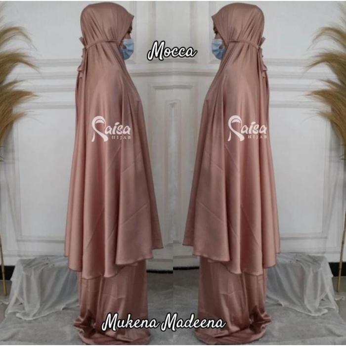 Gambar Best Produck Mukena Satin Silk Premium Polos Bahan Satin Silky Hight - Mocca/ Millo dari yuutreal undefined Tokopedia