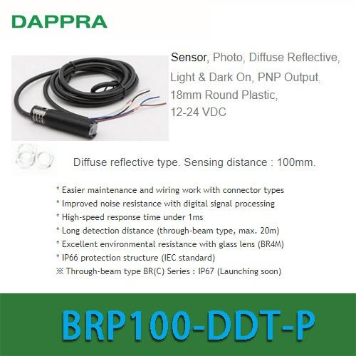 Gambar BRP100-DDT-P BRP100DDTP BRP100 DDT P PNP Photoelectric Sensor PN39 - Dappra dari tokoautomation undefined Tokopedia