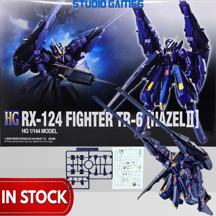 Gambar Xing Feng HG 1/144 RX-124 Fighter TR-6 Hazel II Plamo HGUC Advance Of Z Plastic Model Kit dari Studio Hobby undefined Tokopedia