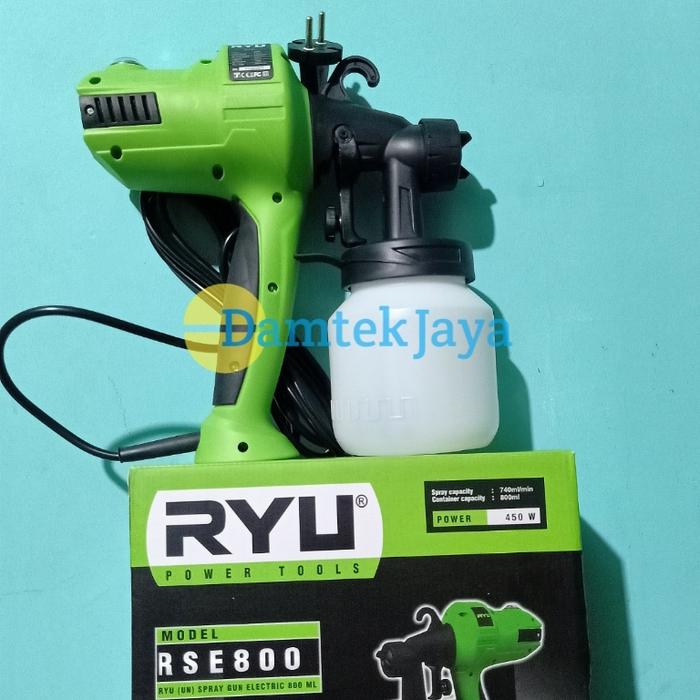 Gambar Spray gun elektrik murah ryu rse 800 / semprotan cat listrik dari Damtek Jaya undefined Tokopedia
