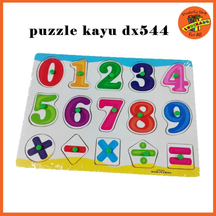 Gambar PUZZLE KAYU BERGAMBAR KARAKTER - Mainan Edukasi Kayu Anak Makassar - DX544 dari Toko Endekado Makassar undefined Tokopedia