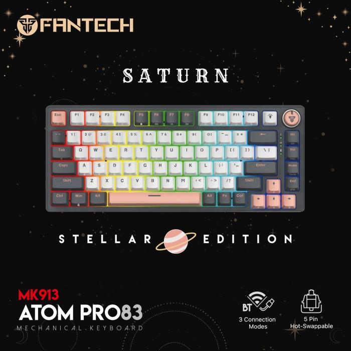 Gambar Fantech Atom83 / Atom-83 MK913 Pro Series Mechanical Gaming Keyboard - SATURN, RED dari Makassar xtream computer undefined Tokopedia