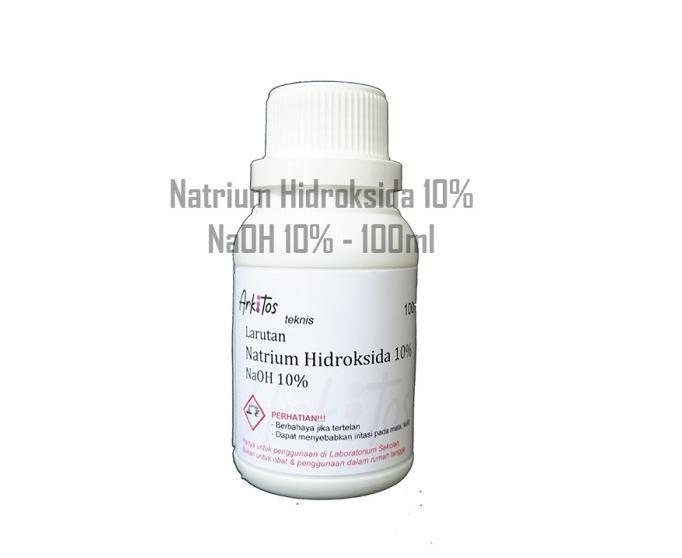 Gambar Larutan Natrium Hidroksida Naoh Arkitos New Stock - 10% 100ml dari HANNA STLY undefined Tokopedia