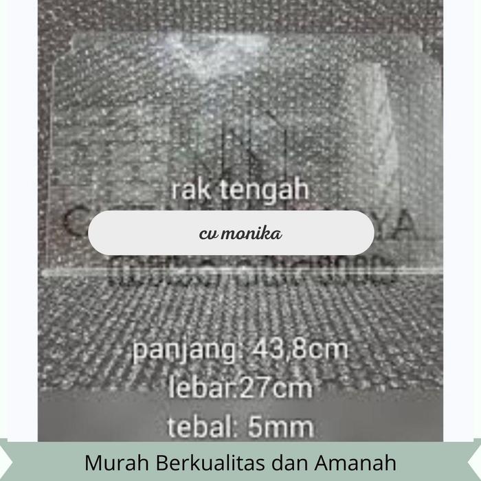 Gambar Rak Kulkas Lemari Es Toshiba Glacio 2 Pintu Custom - RAK TENGAH, 4 mm dari cv monika undefined Tokopedia