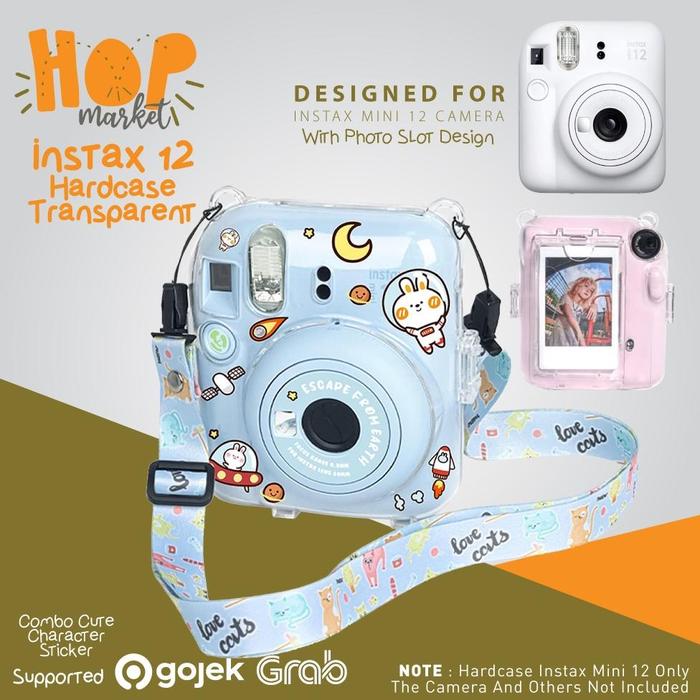 Gambar Hard With Pocket Foto For Instax Mini 12 Motif Series (Casing Kamera - BLUE PATTERN dari cucu_12 undefined Tokopedia