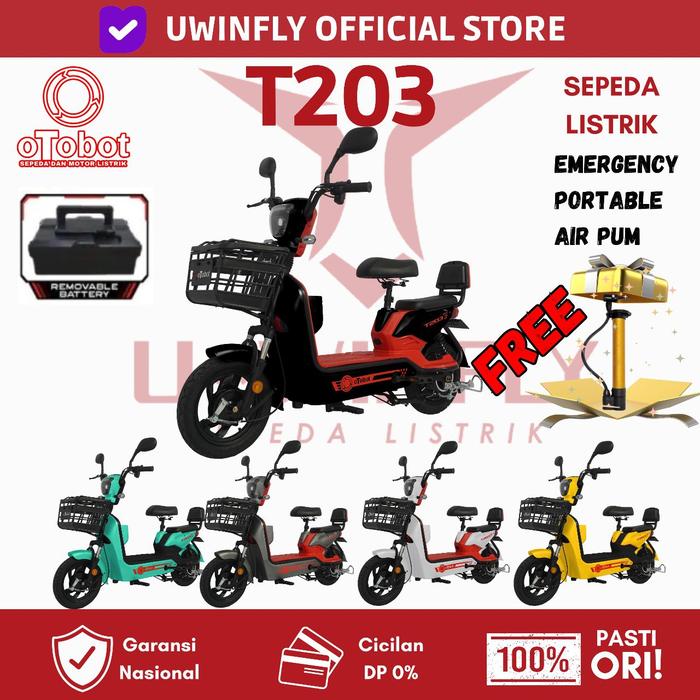 Gambar SEPEDA LISTRIK UWINFLY D7S DRAGONFLY 7S GARANSI RESMI - T203 BLACK dari U-Winfly Indonesia undefined Tokopedia