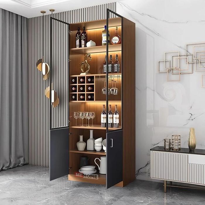 Display Cabinet dengan LED