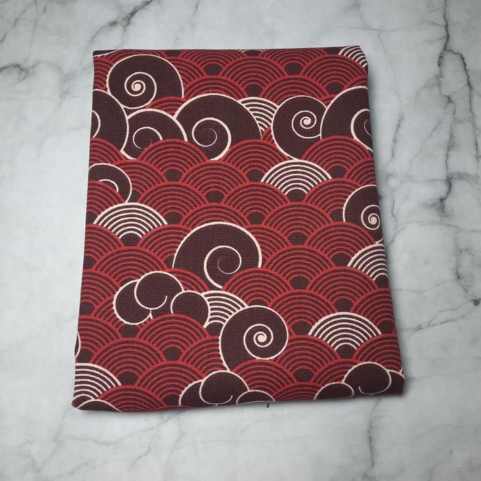 Gambar Kanvas motif ombak abu n marun ( 50 cm x 150 cm ) - Marun dari Arsidhuha undefined Tokopedia