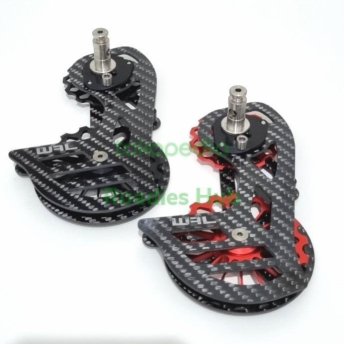 Gambar Ospw oversize pulley wheel wal carbon ceramic bearing - Hitam, SD4 dari Cangkoak City undefined Tokopedia