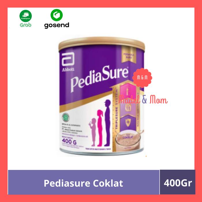 Gambar Pediasure Coklat 400 Gr Gojek Grab Only - Susu Saja dari Meddie and Mom undefined Tokopedia