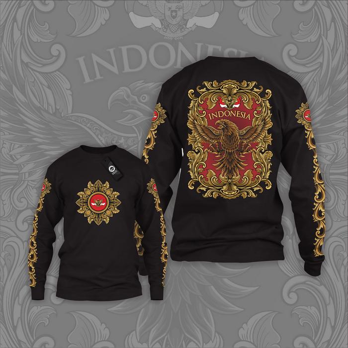 Gambar Djawa Dwipa | Kaos Indonesia, Ornamen Jawa, Kaos HUT RI, Baju Kemerdekaan, Sablon, Lengan panjang, Pria Wanita - Merah, S dari Djawa Dwipa Tshirt undefined Tokopedia