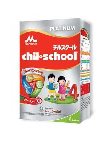 Gambar Morinaga Chil School Platinum 2 X 400 Gram - Murah - Coklat dari AL QUDS MART undefined Tokopedia
