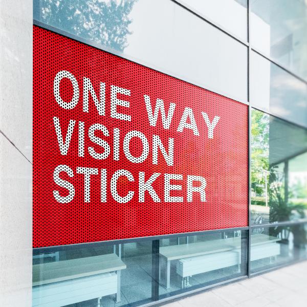 Gambar Cetak Sticker One Way Vision Print Stiker Kaca Custom Meteran - Per Meter dari Gambaro Digital undefined Tokopedia