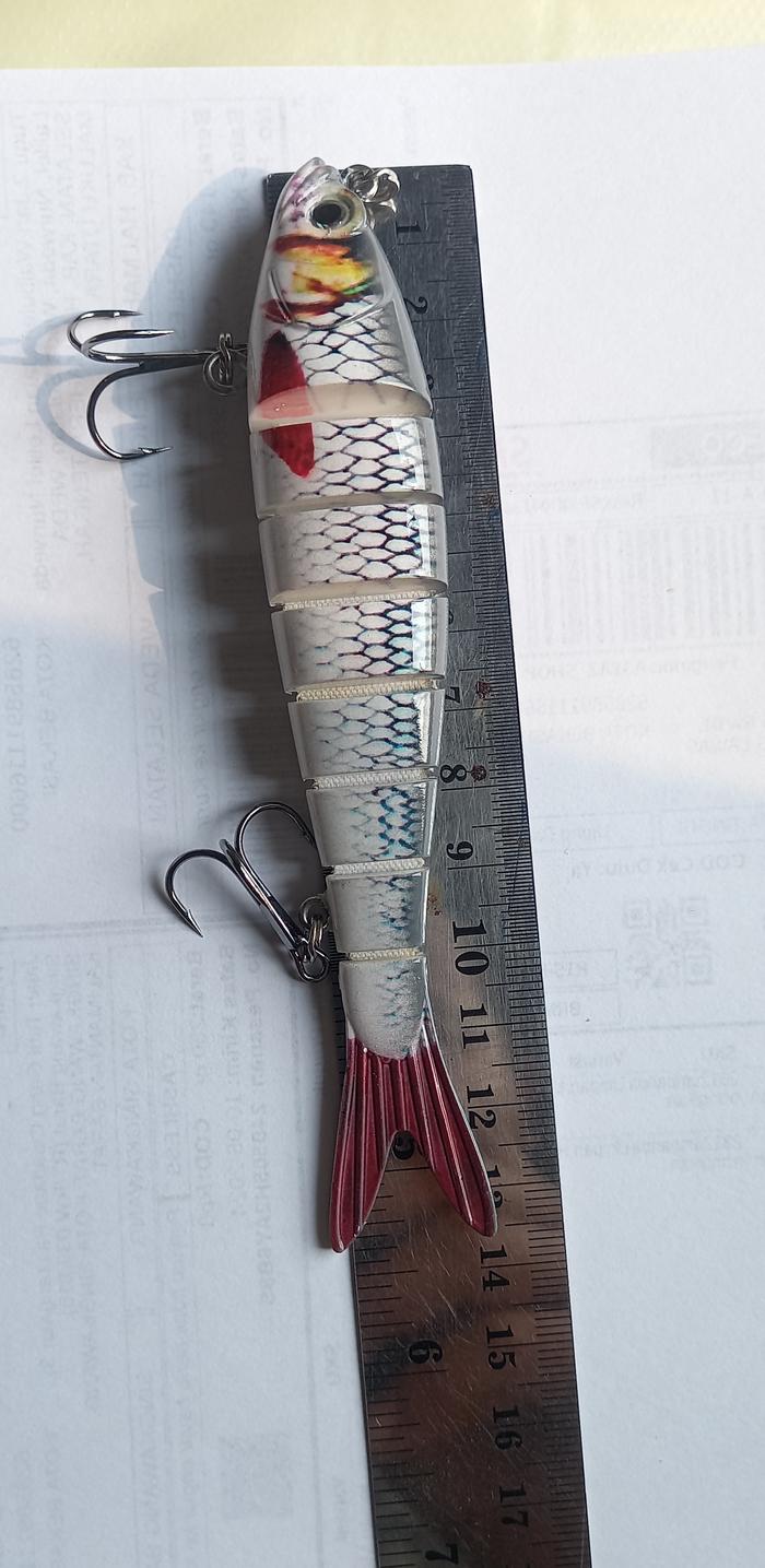 Gambar Kail Umpan Ikan Lure Fishing HENGJIA Umpan Tiruan Bentuk Ikan - Warna Merah dari AMJaya_Official undefined Tokopedia