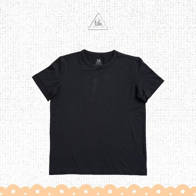 Gambar [PROMO] - KAOS POLOS TENCEL MOM TEE PREMIUM - BLACK, M dari hamsterrr undefined Tokopedia