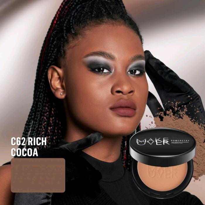 Gambar Make Over Powerstay matte powder foundation - bedak Part 1 Best seller - C62 Rich Cocoa dari Amandaziankeyla undefined Tokopedia