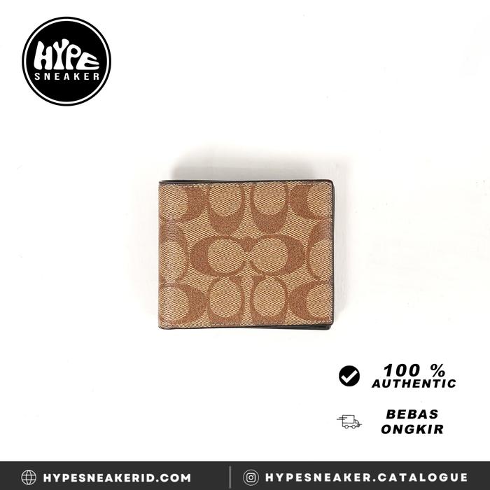 Gambar Dompet COACH CC BEIGE WALLET - 11X9CM 100% ORIGINAL - 11X9CM  dari HYPESNEAKER.IDN undefined Tokopedia