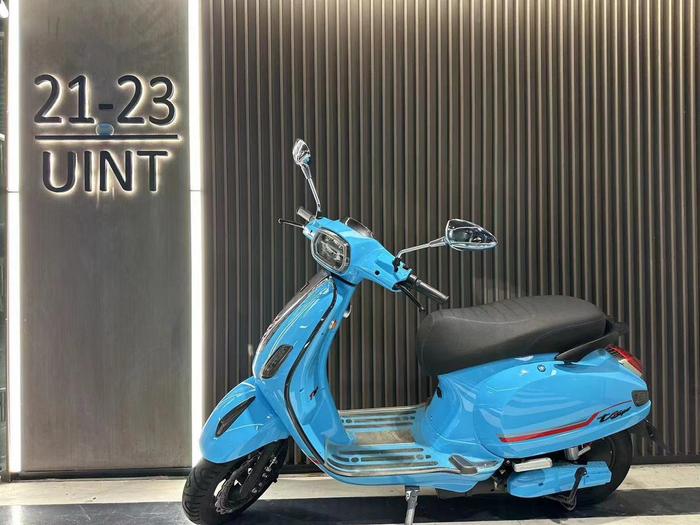 Gambar Sepeda Motor Listrik Vespa Uwinfly T3S Pro Scooter Matic 1200 Watt - Biru dari BRECHT.ID OFFICIAL STORE undefined Tokopedia