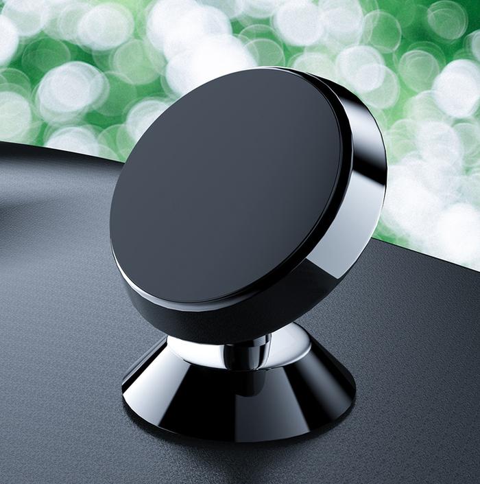 Gambar Universal Elegant Car Mobile Phone Mount Magnet Holder - Magnet HP Mobil - Hitam dari Megascarlet undefined Tokopedia