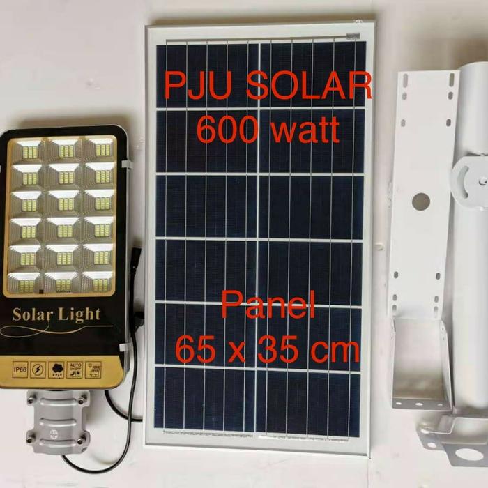 Jual lampu pju solar cell 800 watt 800 w lampu jalan solar panel 800w ...
