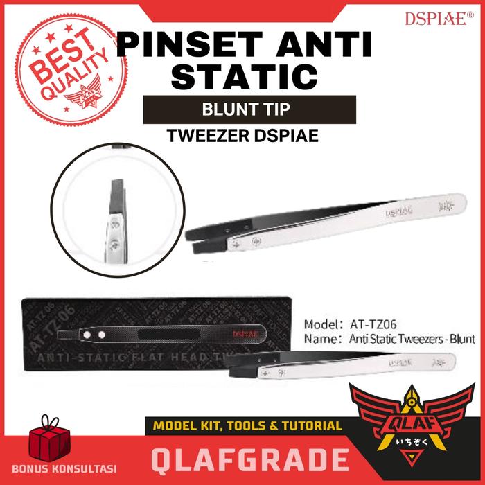 Gambar Pinset Metal Precision Professional Tweezers for Hobby - Anti Blunt Tip dari Wahkhilaf undefined Tokopedia