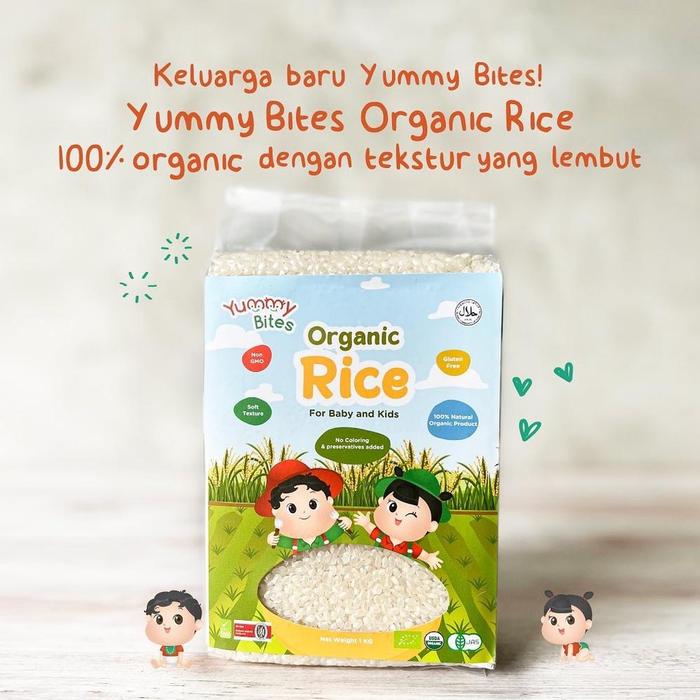Gambar B4y Organic Rice 1Kg/Beras Yummybites Beras Jepang Beras MPASI Anak dari SETIA2095293 undefined Tokopedia