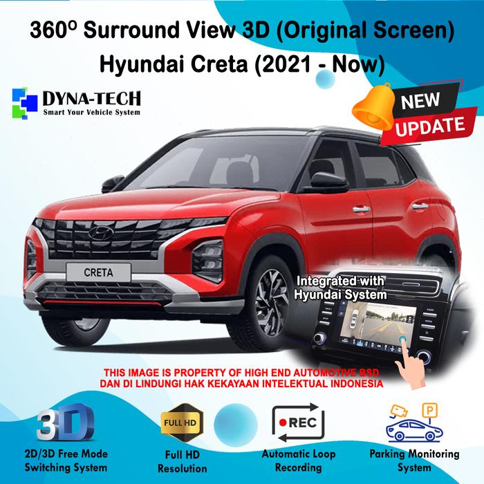 Jual HYUNDAI CRETA - Kamera 360 Surround View Camera Hyundai CRETA ...
