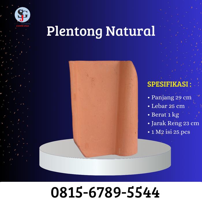 Gambar Genteng Plentong - Genteng Plentong Jatiwangi - Genteng Termurah dari Serba Atap Genteng undefined Tokopedia