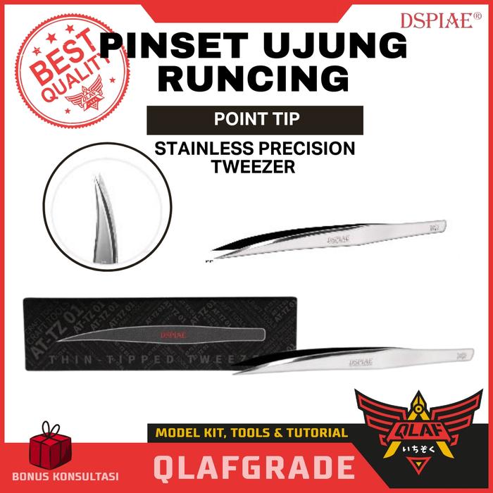 Gambar Pinset Metal Precision Professional Tweezers for Hobby - POINT TIP dari Wahkhilaf Kota Surabaya Tokopedia