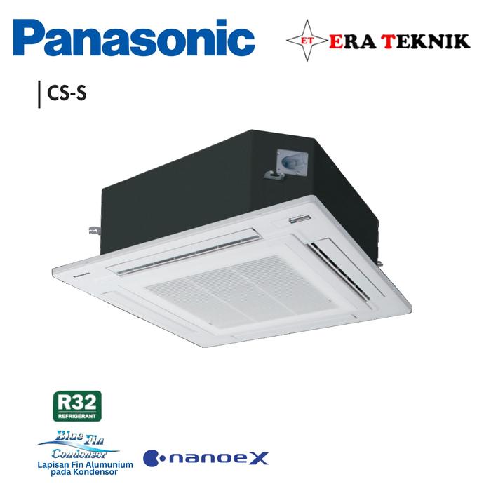 Gambar AC Cassette Panasonic 2.5PK Non Inverter With Nanoe S-25PU1H5B R32 dari Era Teknik undefined Tokopedia