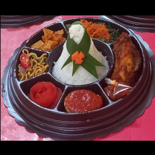 Gambar Paket Nasi tumpeng mini - nasi putih dari Enggal Official undefined Tokopedia