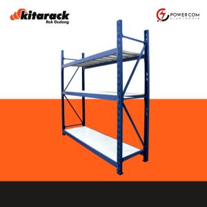 Jual RACK GUDANG BESI 1 TON 2 METER T 3 METER RACK GUDANG BESI - Biru ...