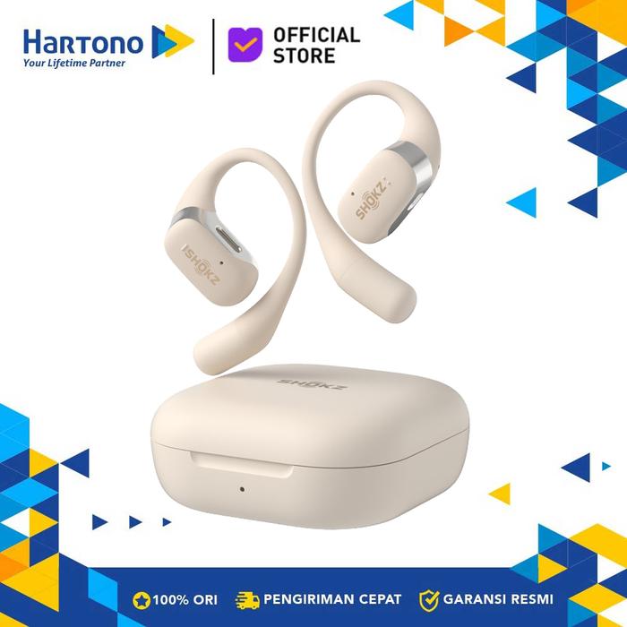 Gambar Shokz Personal Headphone On-Ear T910 OpenFit Beige 8100112982 dari MyHartono undefined Tokopedia