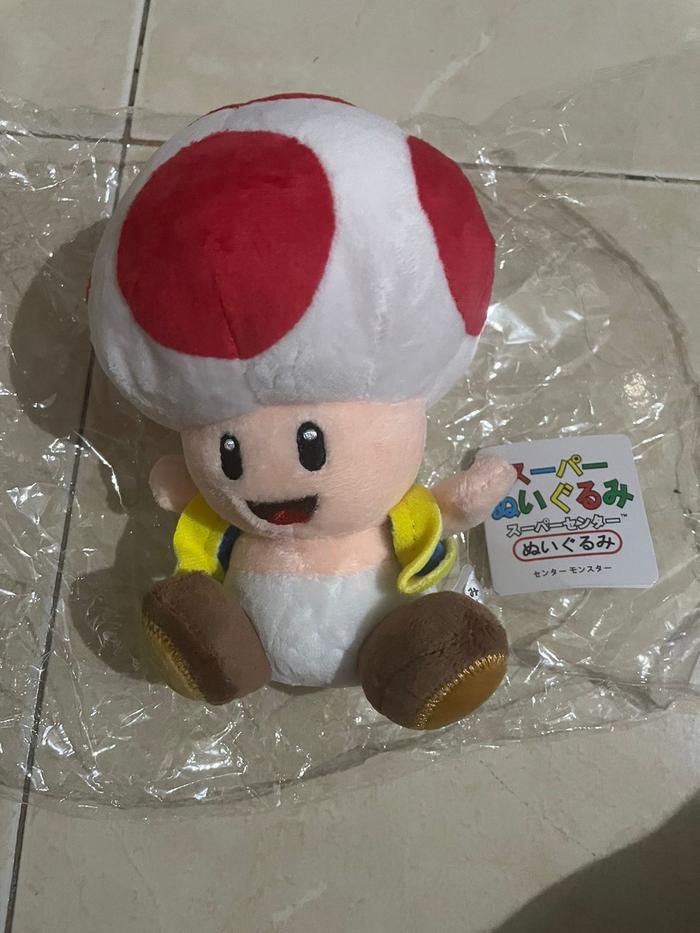 Gambar Boneka Toad Boneka Mario Bross 20 cm Boneka Bare Bear Panda - TOAD MERAH 16CM dari Zect Shop undefined Tokopedia
